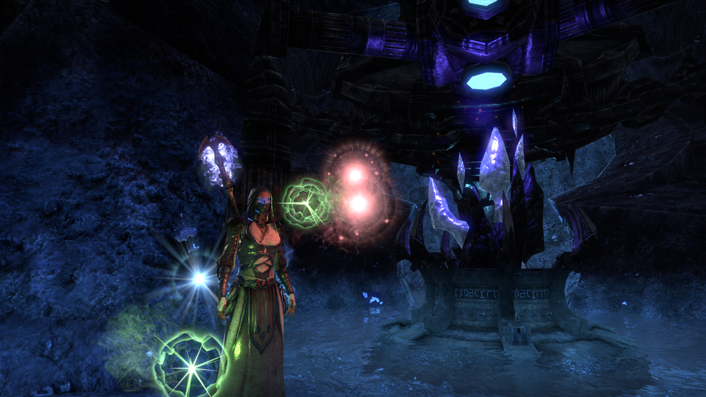 Whats that floating ball of light I have on my character? — Elder